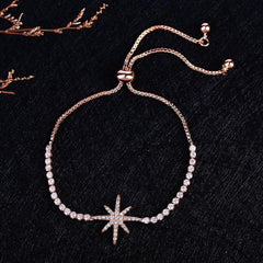 Bracelet Trendy Crystal Star Simple Elegant Adjustable Bracelet