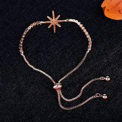 Bracelet Trendy Crystal Star Simple Elegant Adjustable Bracelet