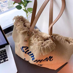 Tassel Canvas Bag