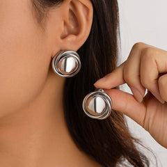 Round Earrings