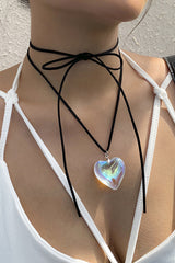 Fashionable Adjustable Simple Alloy Love Pendant