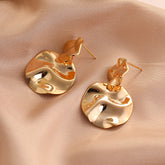 Water Ripple Irregular Earrings