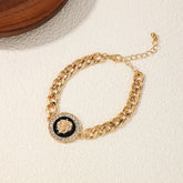 Round Lion Diamond Bracelet