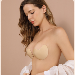 Self Adhesive Strapless Mango-shaped Sticky Bra