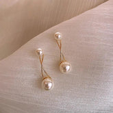 Earrings Delicate Simulated Pearl
