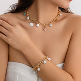 Starfish Necklace and Bracelet