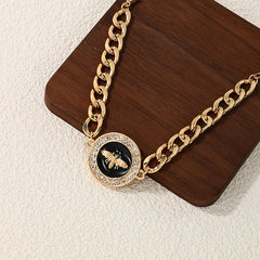 Round Lion Diamond Bracelet