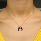 Black Moon Necklaces