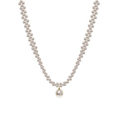 Three Row Pearl Necklace
