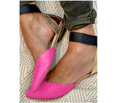 Leopard Print Adjustable Buckle Sandals