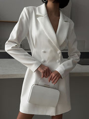 Sweet And Edgy Style Suit Dress