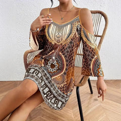 Allover Floral Print Woven Romper