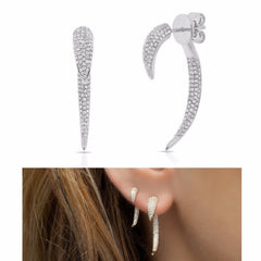 Punk Double Side Earrings