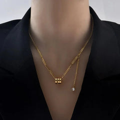 Spiral Cylinder Necklace