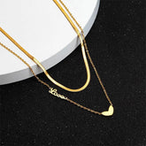 Stainless Steel Multilayer Necklaces