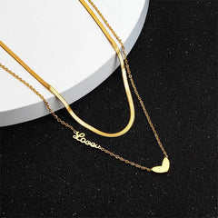 Stainless Steel Multilayer Necklaces