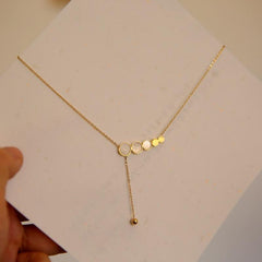 Stainless Steel Necklaces Beans Statement