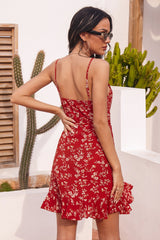 Sling Floral Tie Dress