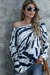 Tie-Dye Long-Sleeved T-Shirt