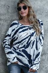 Tie-Dye Long-Sleeved T-Shirt