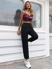 Loose High Waist Sports Trousers