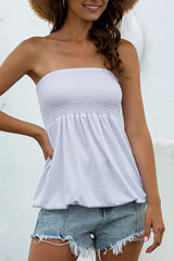 Loose Hem Off-the-shoulder Tube Top