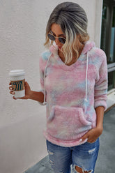 Tie-dyed Hooded Sweater