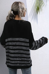 Loose Round Neck Long Sleeve Sweater