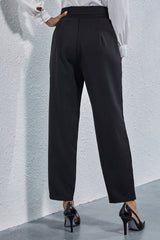 High Waist Casual Trousers