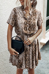 Feel All Money Leopard Dress