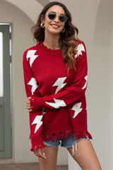 Flash Tassels Sweater