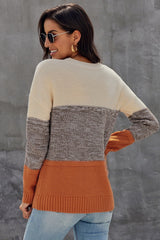 Color Block Sweater
