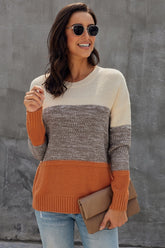 Color Block Sweater