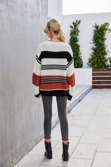 Loose Pullover Knitted Thick Sweater