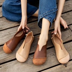 Slip On Ballet Flat Loafers