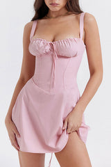 Crisscross Straps Bodycon Tank Dress