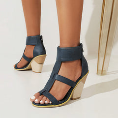 Retro T-strap Fishtrap Sandals