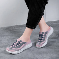 Lightweight Mesh Round Toe Knit Slippers