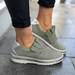 Casual Artificial Pearl Decoration Solid Color Sneakers