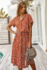 Country Girl Dots Retro Dress