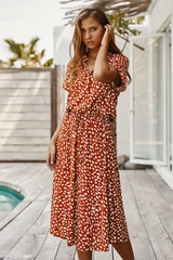 Country Girl Dots Retro Dress