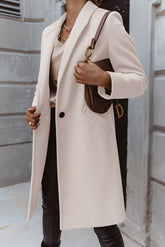 On The List Burgundy Coat