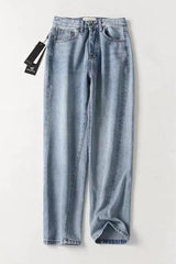 Outdoor Vintage Straight Jeans