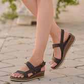 Vintage Casual Wedge Sandals