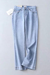 Vintage Zipper Fly Flare Jeans