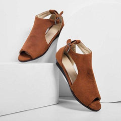 Wedges Ankle Strap Peep Toe Wedge Sandals