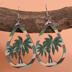 Coconut Tree Earrings