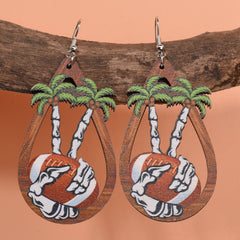 Coconut Tree Earrings