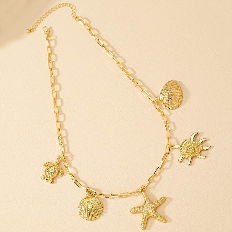 Starfish Pendant Necklace