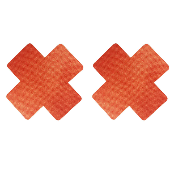 X-shaped Disposable Chest Stickers